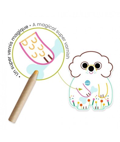 Djeco Kleurboek Domestic Animals