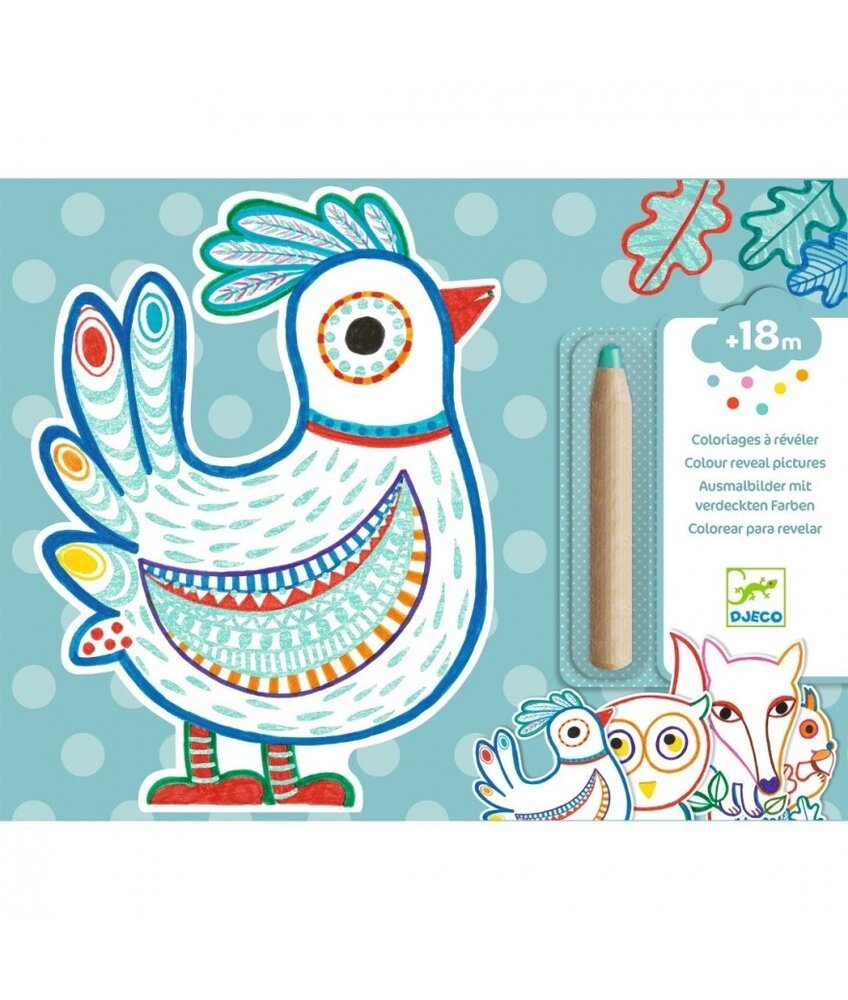 Djeco Kleurboek Forest Friends