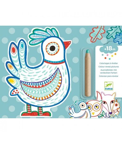 Djeco Kleurboek Forest Friends