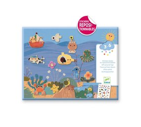 Djeco Knutselset Herbruikbare Stickers Summertime Djeco Knutselset Herbruikbare Stickers Summertime