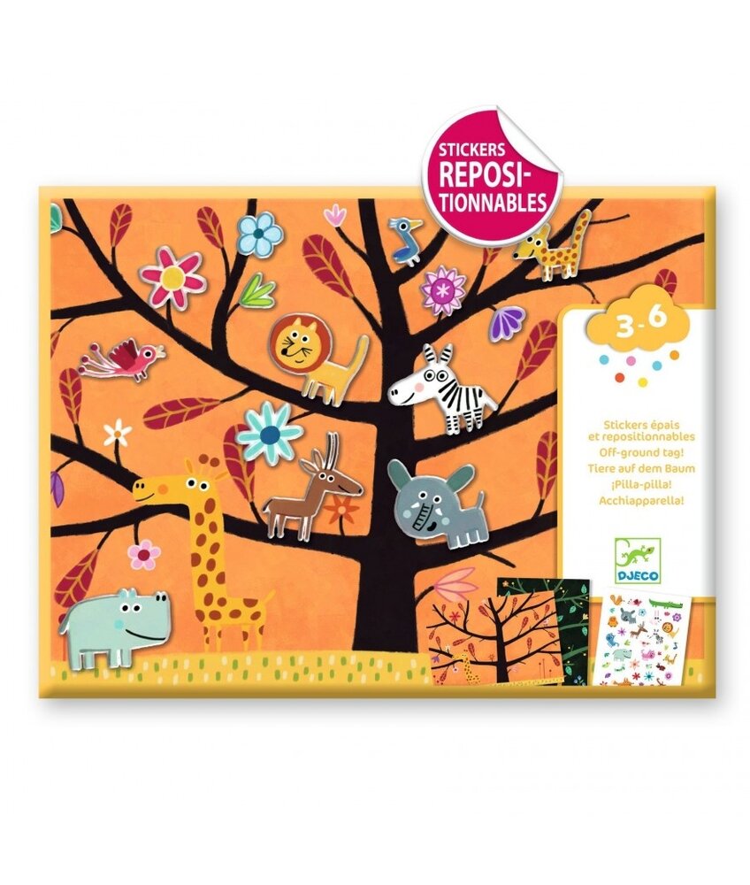 Djeco Knutselset Herbruikbare Stickers Tikkertje