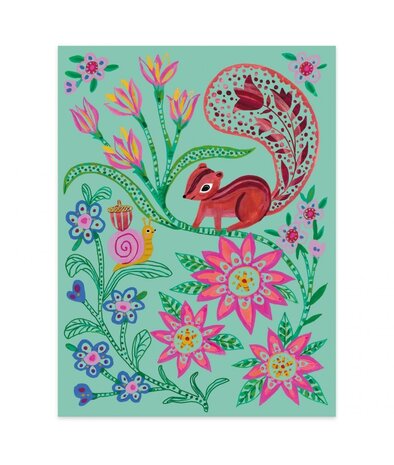 Djeco Krasplaatjes Tuindieren