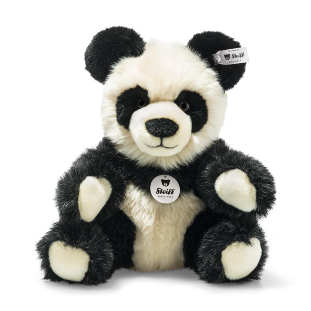 Steiff Knuffel Manschli Panda Steiff Knuffel Manschli Panda