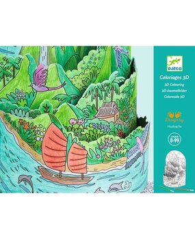 Djeco Kleurplaat On Top Of My Island Djeco Kleurplaat On Top Of My Island