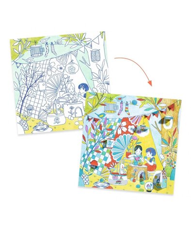 Djeco Kleuren met Verrasingen - De Hut Van Nina