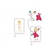 Djeco Stickerset Aankleedpoppen Paper Dolls