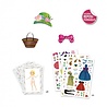 Djeco Stickerset Aankleedpoppen Paper Dolls