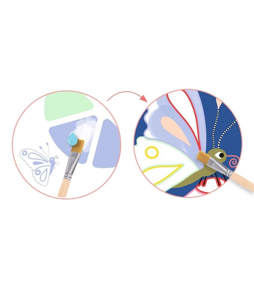 Djeco Schilderspalet Creepy Crawlies