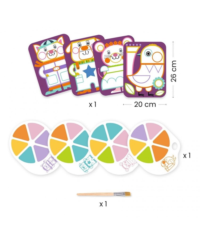 Djeco Schilderspalet Chubby Cheeks