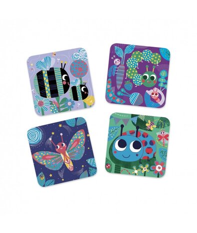 Djeco Kraskaarten Kleine Beestjes