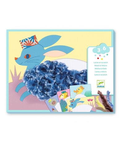 Djeco Knutselset Wol & Klittenband