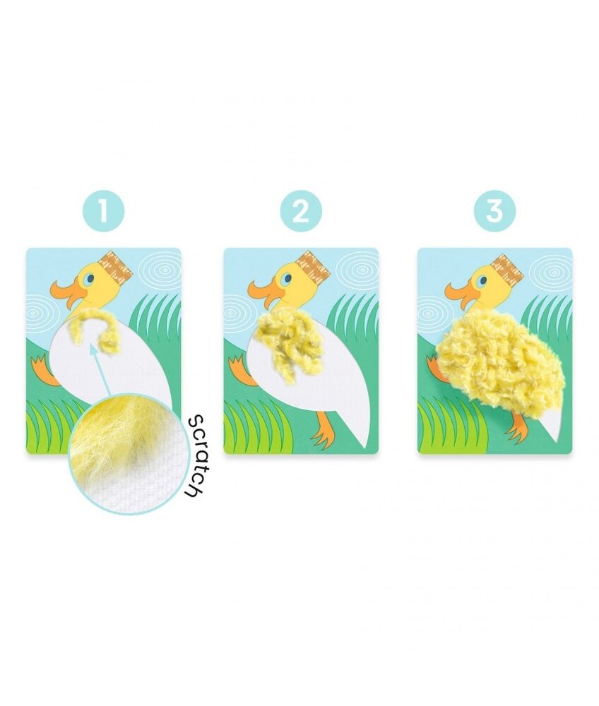 Djeco Knutselset Wol & Klittenband