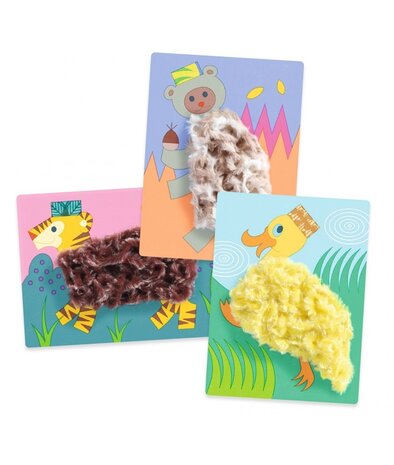 Djeco Knutselset Wol & Klittenband