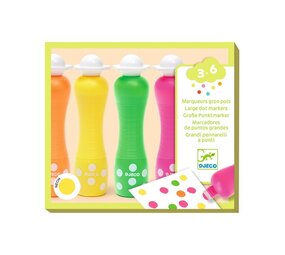 Djeco Foamstiften Neon Djeco Foamstiften Neon