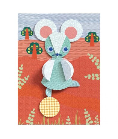 Djeco Knutselpakket Vouwen Rond en Rond