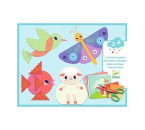 Djeco Knutselset Papierkunst Kartelrand Djeco Knutselset Papierkunst Kartelrand
