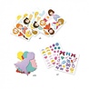 Djeco Knutselset Creëren met Stickers Prinsessen