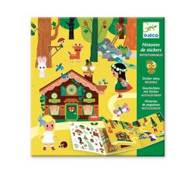 Djeco Herbruikbare Stickers Toverbos