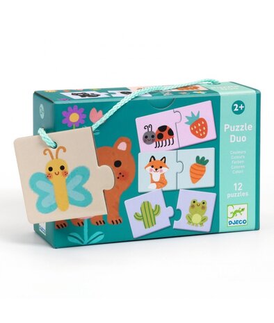 Djeco Puzzel Duo Kleuren