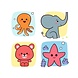 Djeco Step by Step Tekenkaarten Babydieren & Co