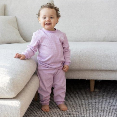Feetje Pyjama's Pyjama Wafel Lila Feetje Pyjama's Pyjama Wafel Lila