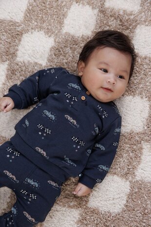 Feetje Babykleding Broek Let's Go! Marine