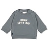 Feetje Babykleding Sweater Let's Go! Petrol Feetje Babykleding Sweater Let's Go! Petrol