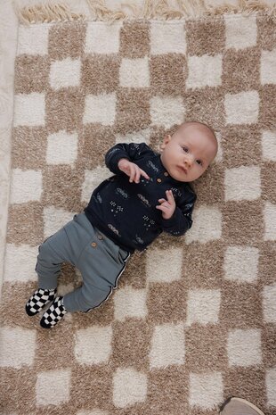 Feetje Babykleding Broek Let's Go! Petrol Feetje Babykleding Broek Let's Go! Petrol