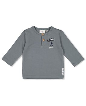 Feetje Babykleding Longsleeve Let's Go! Petrol Feetje Babykleding Longsleeve Let's Go! Petrol