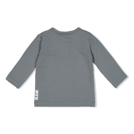 Feetje Babykleding Longsleeve Let's Go! Petrol