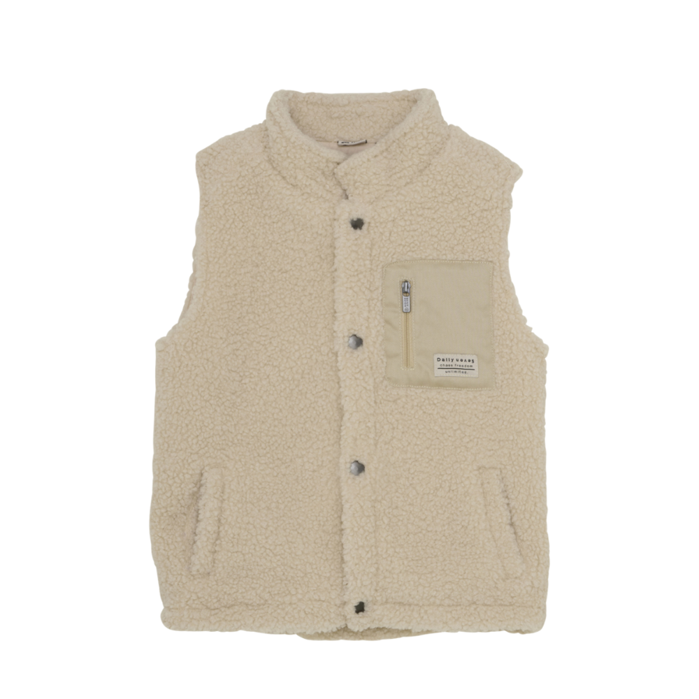Daily7 Bodywarmer Teddy Sandshell Daily7 Bodywarmer Teddy Sandshell