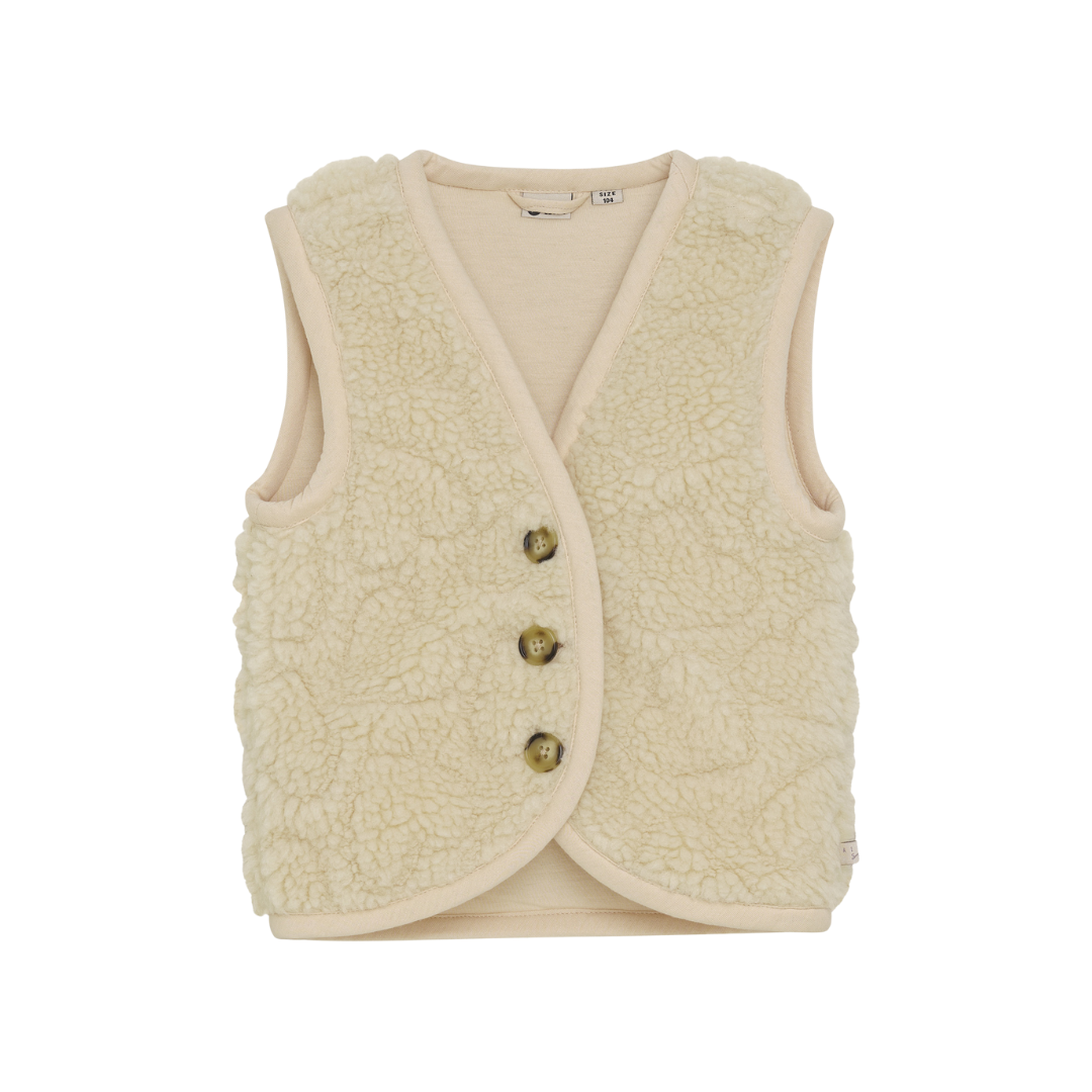 Teddy Gilet Sandshell afbeelding