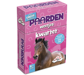 999 Games Weetjes Kwartet - Paarden