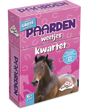 999 Games Weetjes Kwartet - Paarden 999 Games Weetjes Kwartet - Paarden