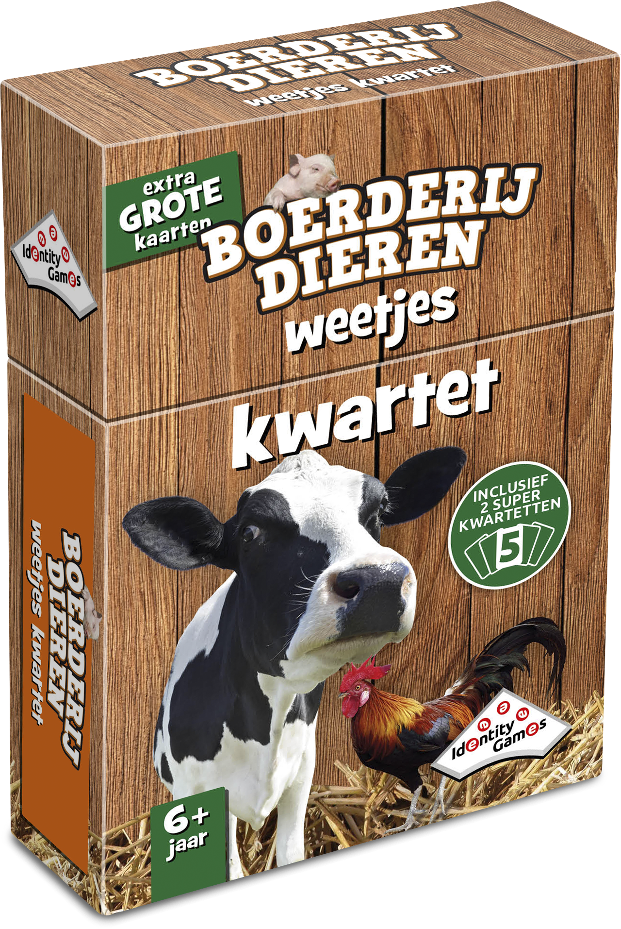 Weetjes Kwartet - Boerderijdieren afbeelding