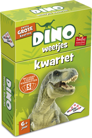999 Games Weetjes Kwartet - Dino