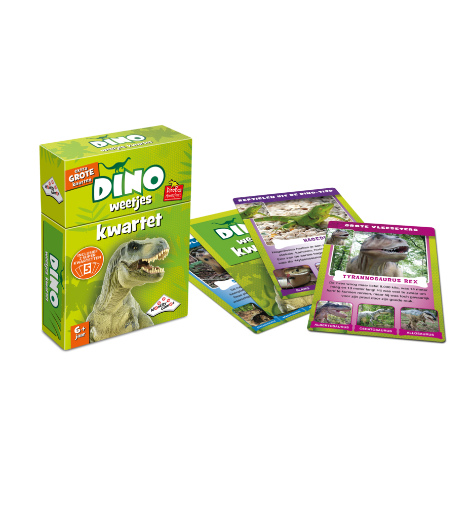 999 Games Weetjes Kwartet - Dino