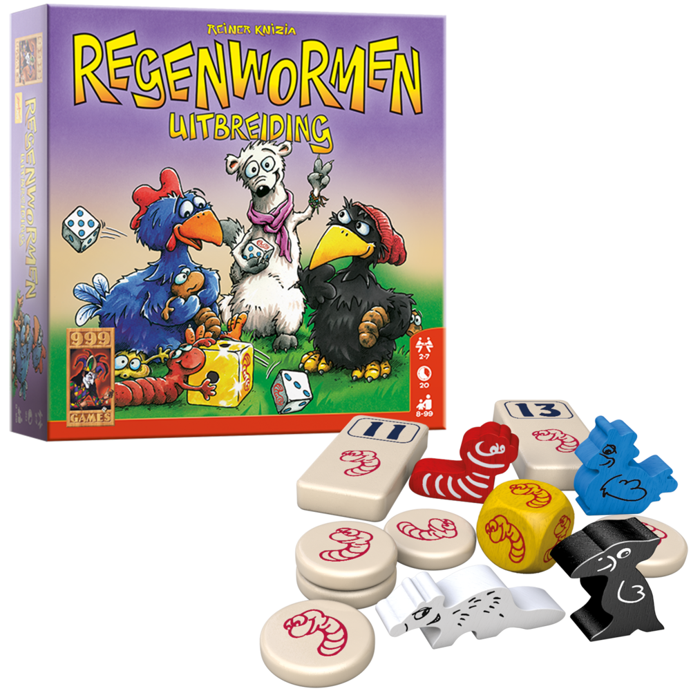 999 Games Regenwormen Uitbreiding