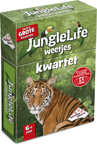 999 Games Junglelife Weetjes Kwartet