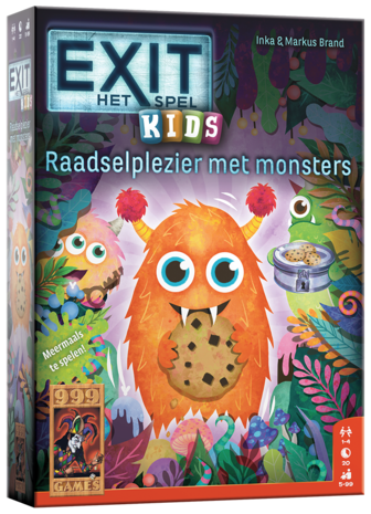 999 Games EXIT - Kids Raadselplezier met Monsters 999 Games EXIT - Kids Raadselplezier met Monsters