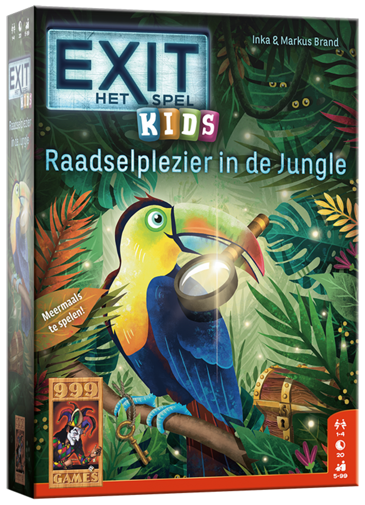 999 Games EXIT - Kids Raadselplezier in de Jungle
