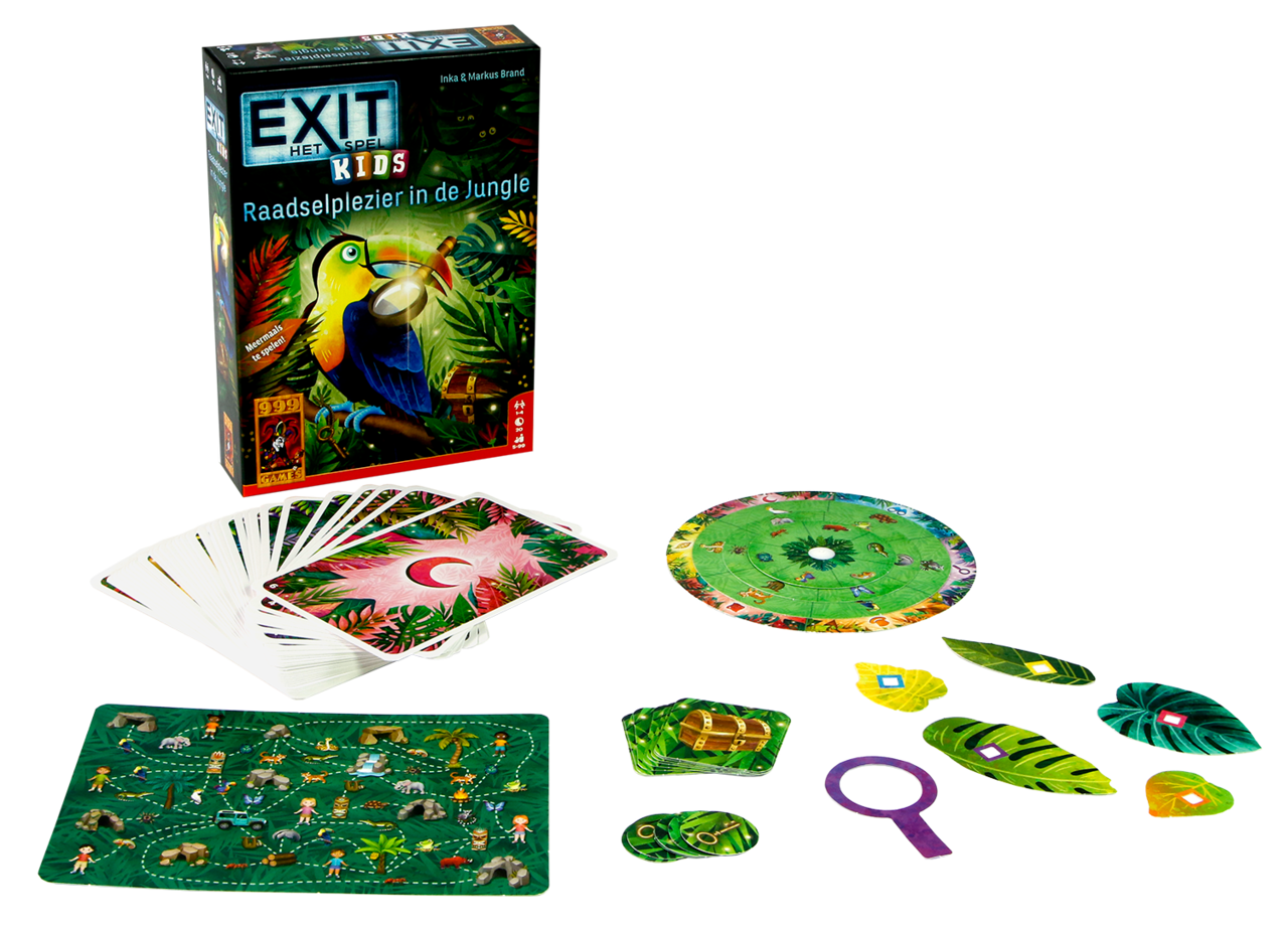 999 Games EXIT - Kids Raadselplezier in de Jungle