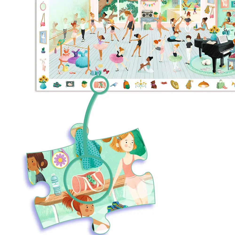 Djeco Observatiepuzzel De Dansschool