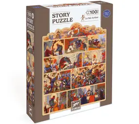Djeco Verhalenpuzzel Koning Arthur Djeco Verhalenpuzzel Koning Arthur