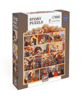 Djeco Verhalenpuzzel Koning Arthur Djeco Verhalenpuzzel Koning Arthur