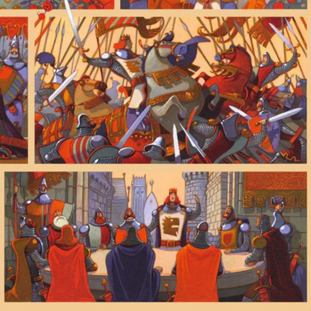 Djeco Verhalenpuzzel Koning Arthur