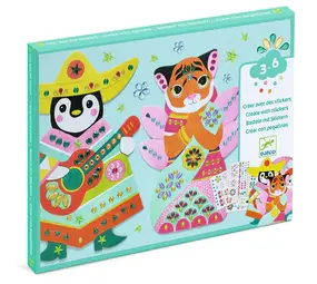 Djeco Knutselset Glitterstenen