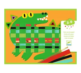 Djeco Knutselset Vlechten met Papier Djeco Knutselset Vlechten met Papier