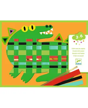 Djeco Knutselset Vlechten met Papier Djeco Knutselset Vlechten met Papier