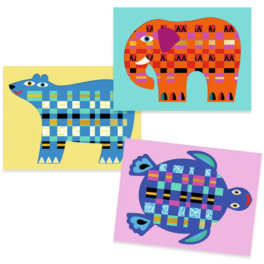 Djeco Knutselset Vlechten met Papier